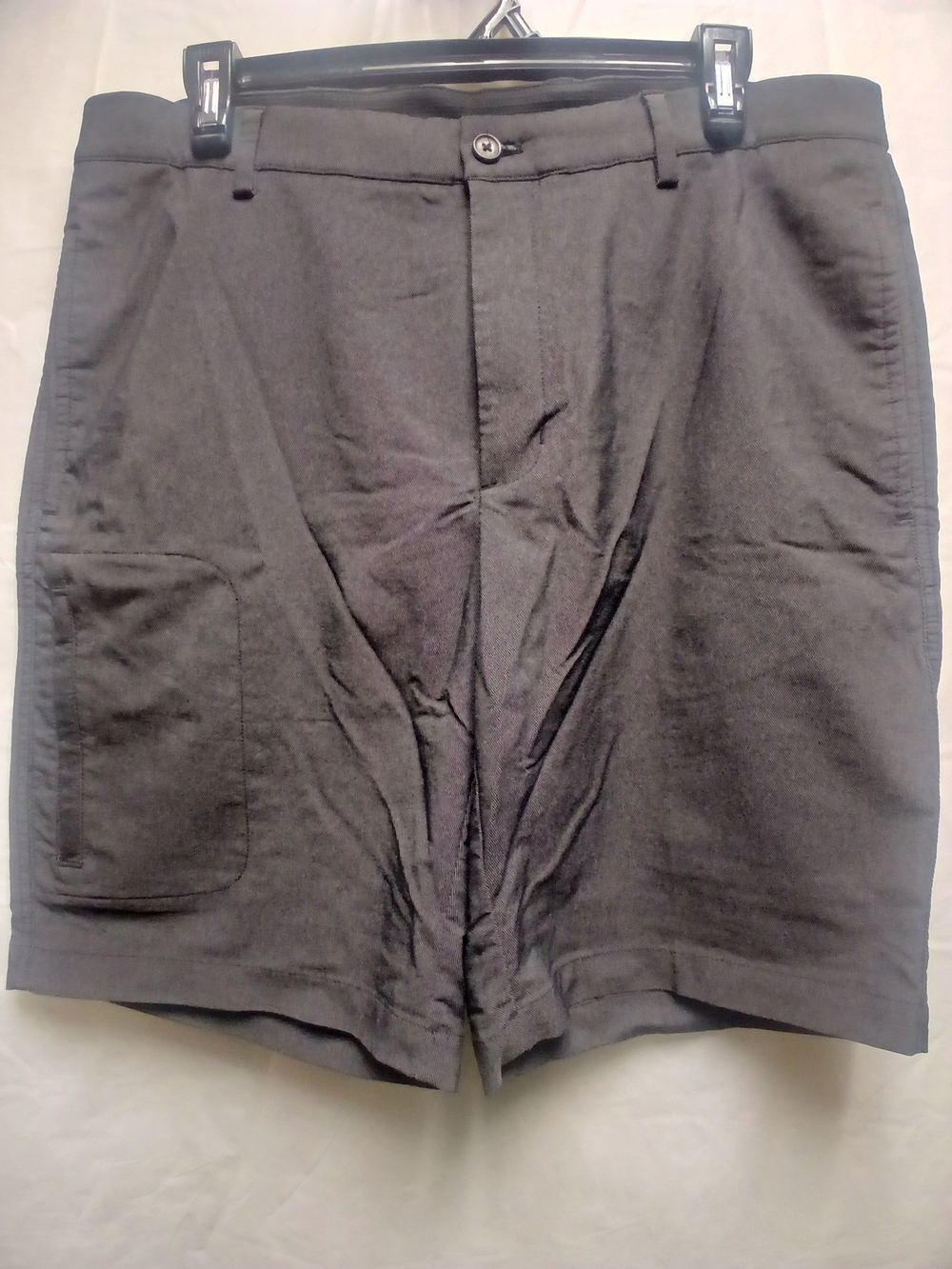 Greg Norman Men's Black Casual Shorts - Classic Everyday Style